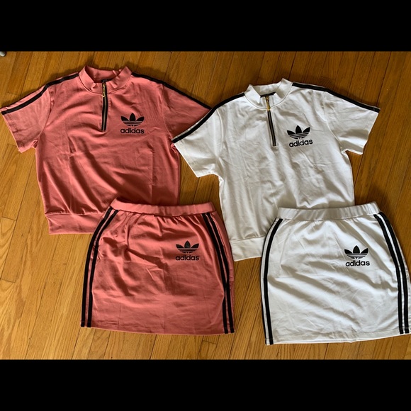 adidas Tops - Adidas matching set (WHITE SET ONLY AVAILABLE)
